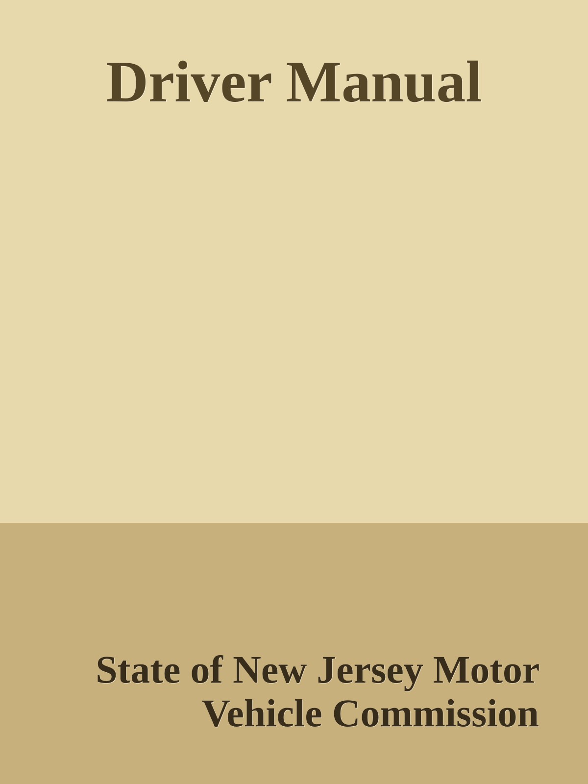 Driver Manual