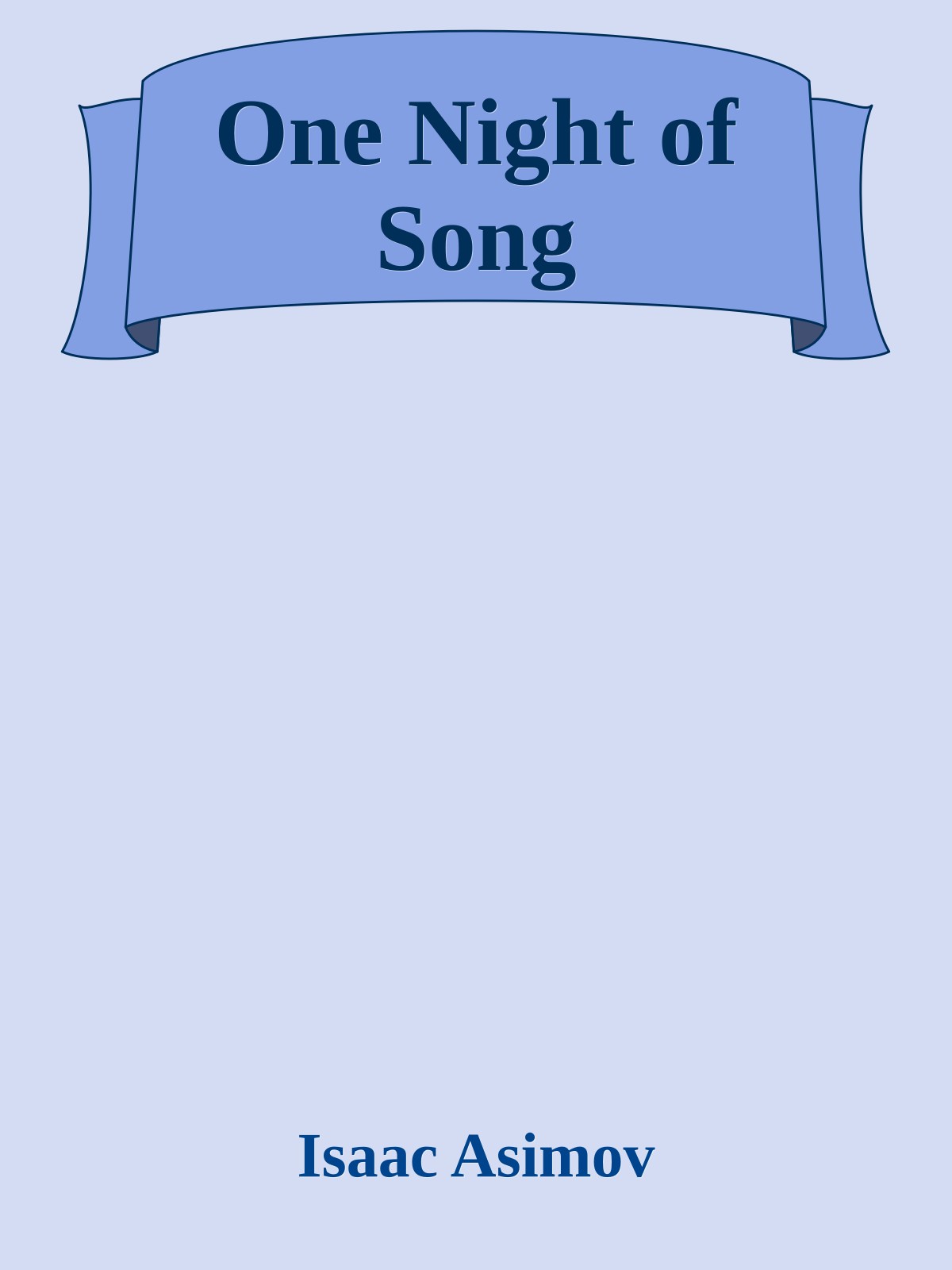 One Night of Song