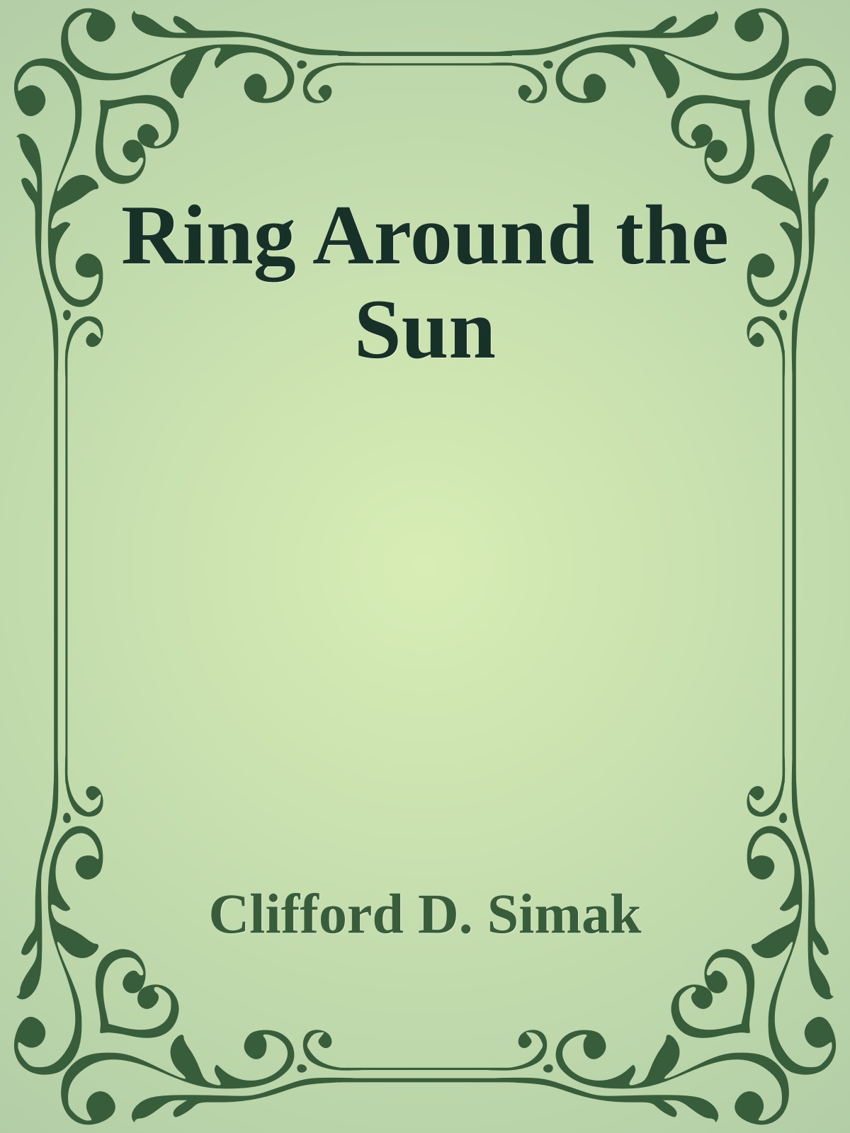 Ring Around the Sun