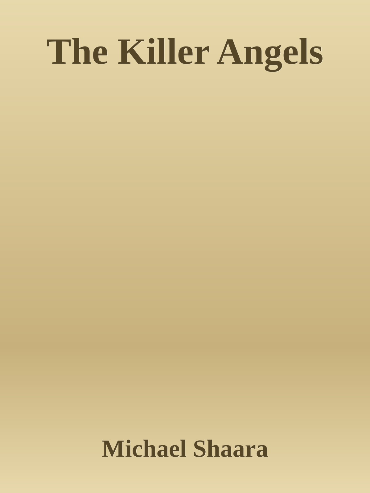 The Killer Angels