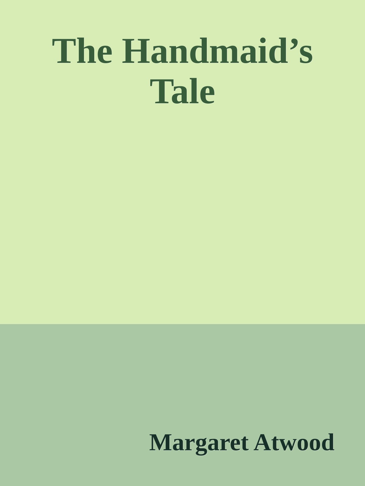 The Handmaid’s Tale