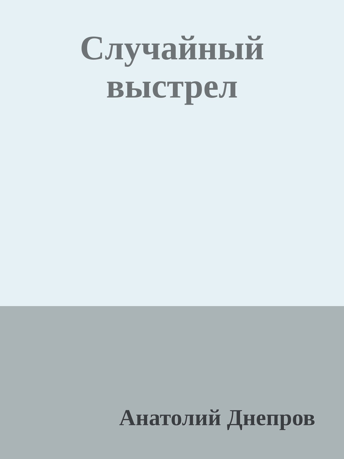 Случайный выстрел