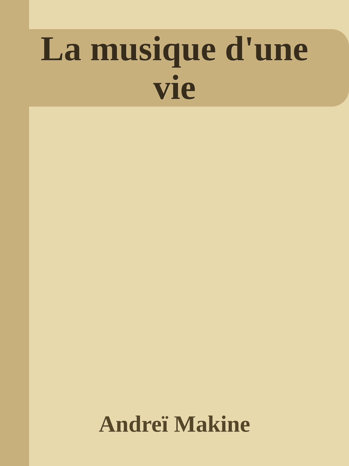 La musique d'une vie