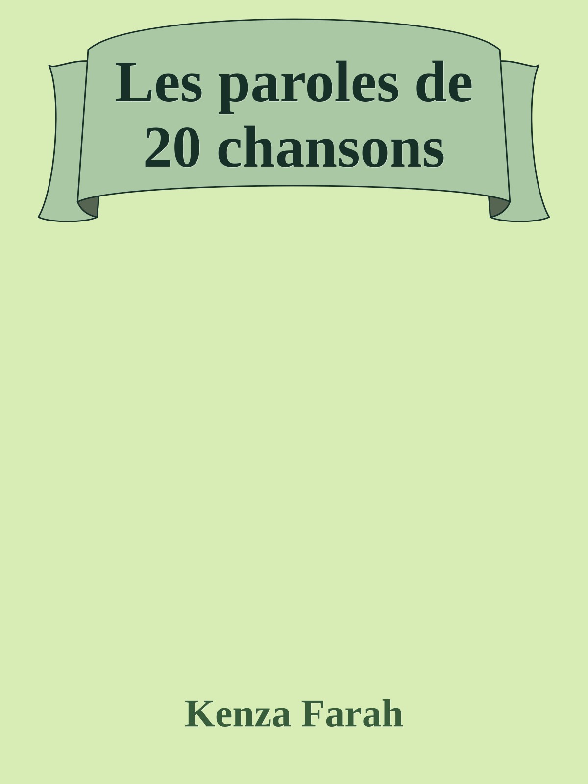 Les paroles de 20 chansons