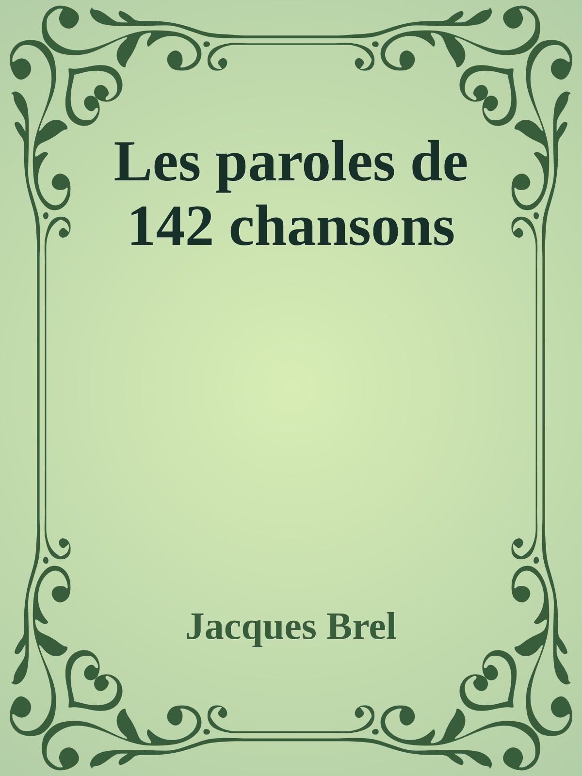 Les paroles de 142 chansons