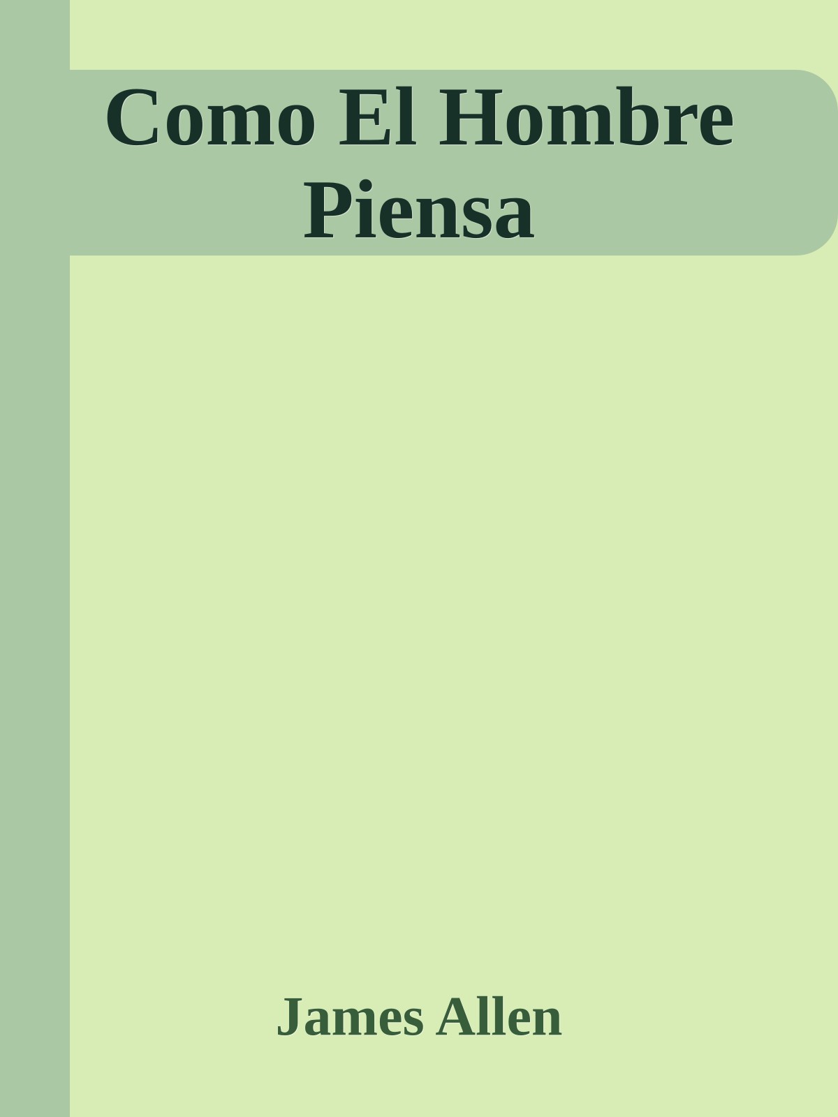 Como El Hombre Piensa