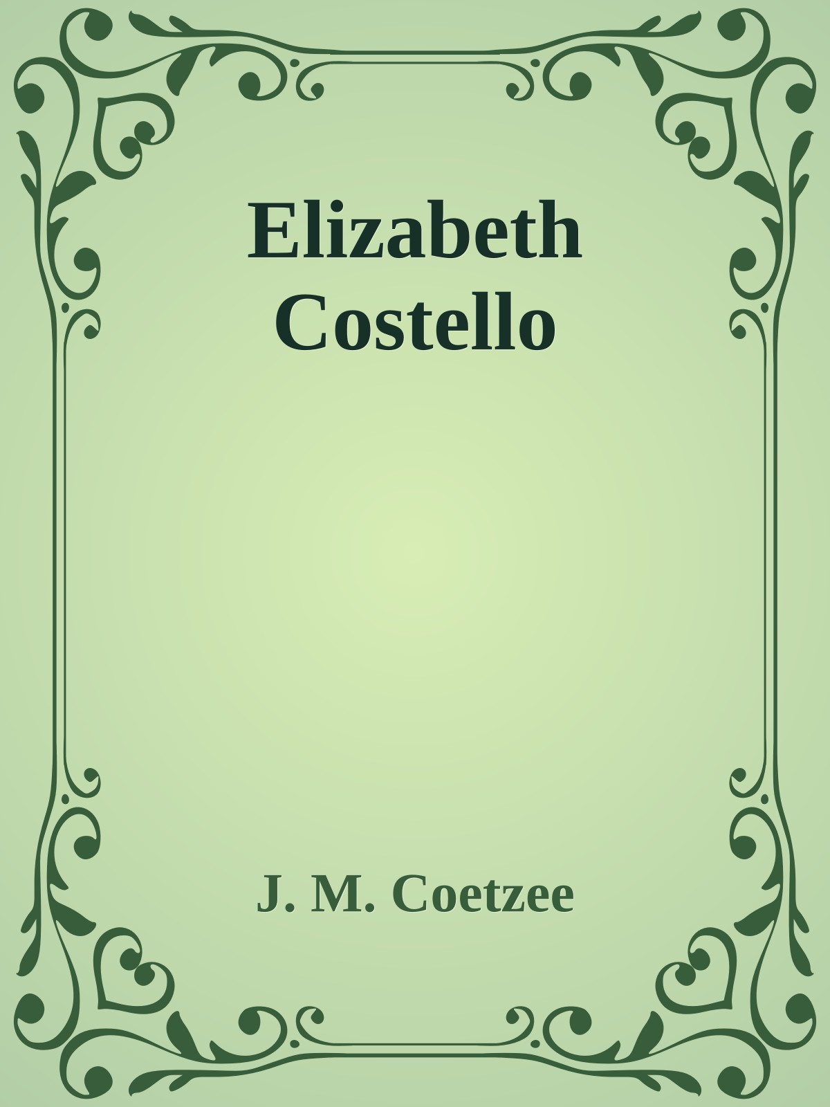 Elizabeth Costello