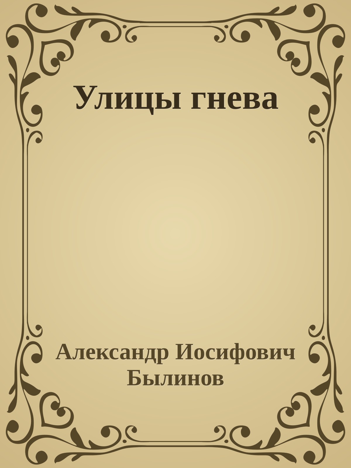 Улицы гнева