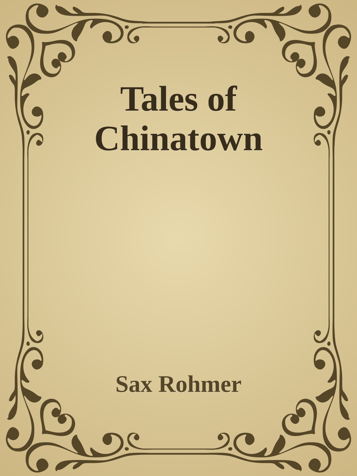 Tales of Chinatown