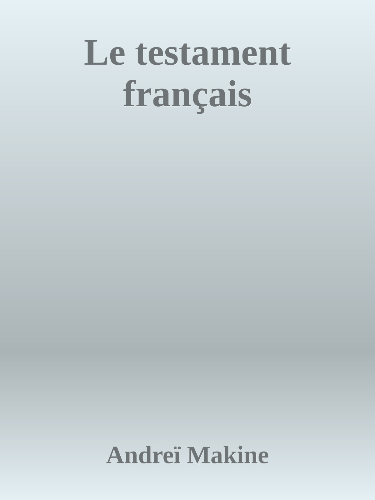 Le testament français
