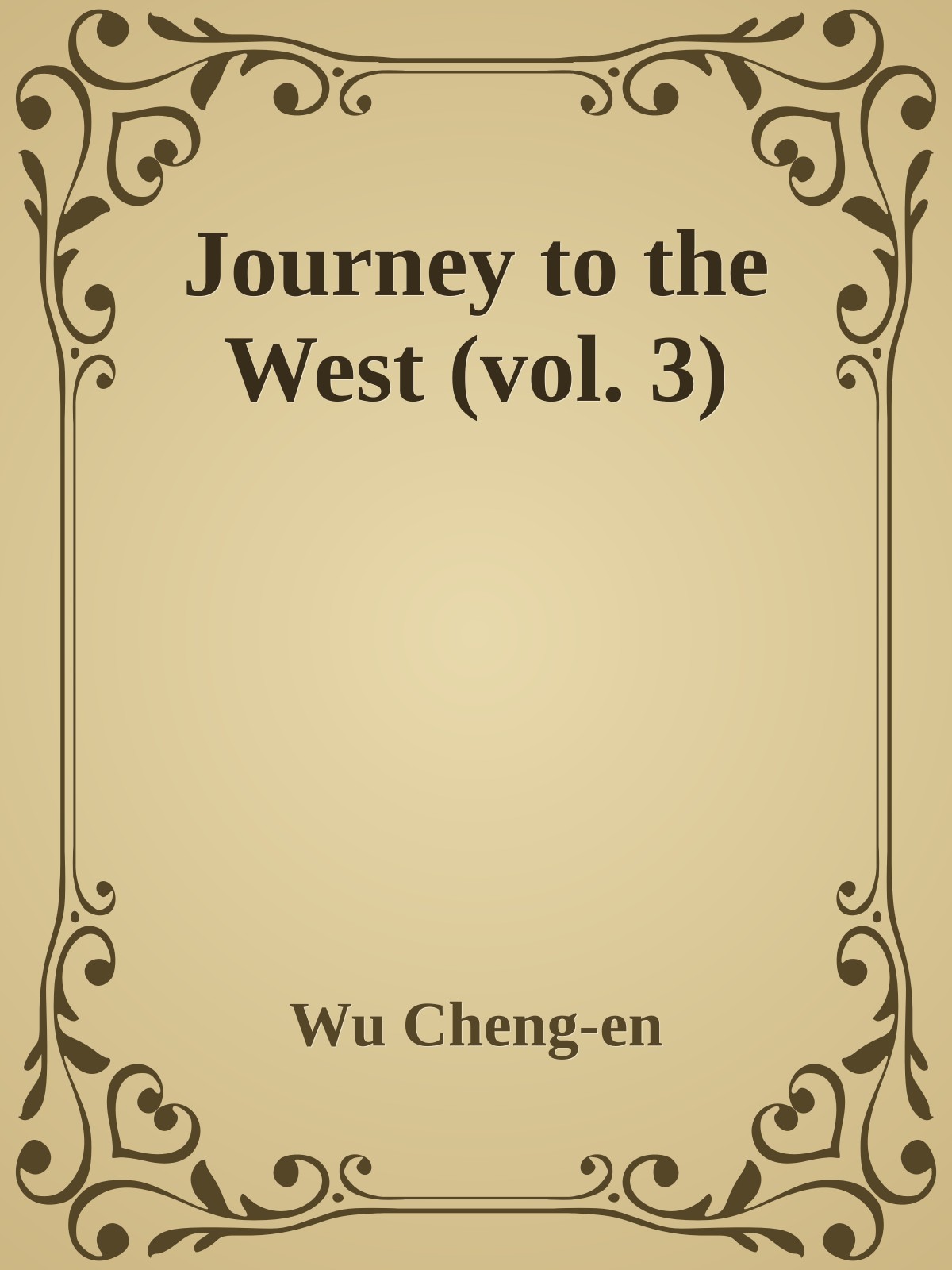 Journey to the West (vol. 3)