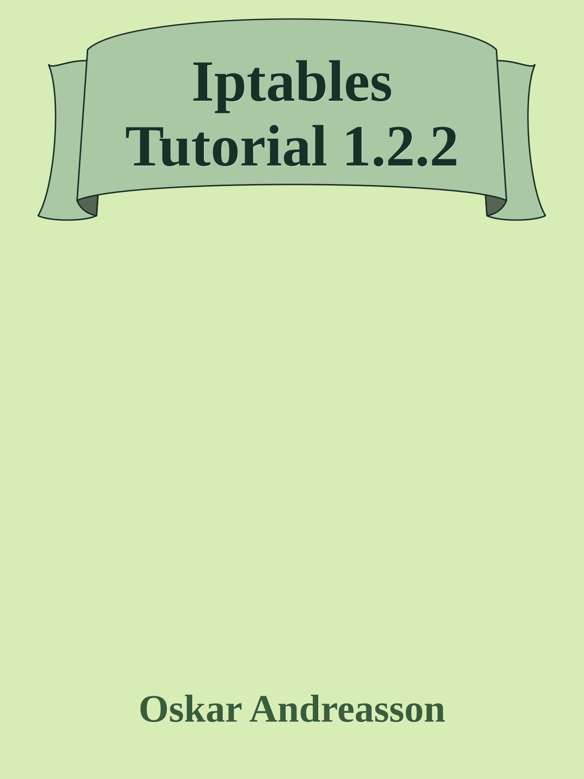 Iptables Tutorial 1.2.2