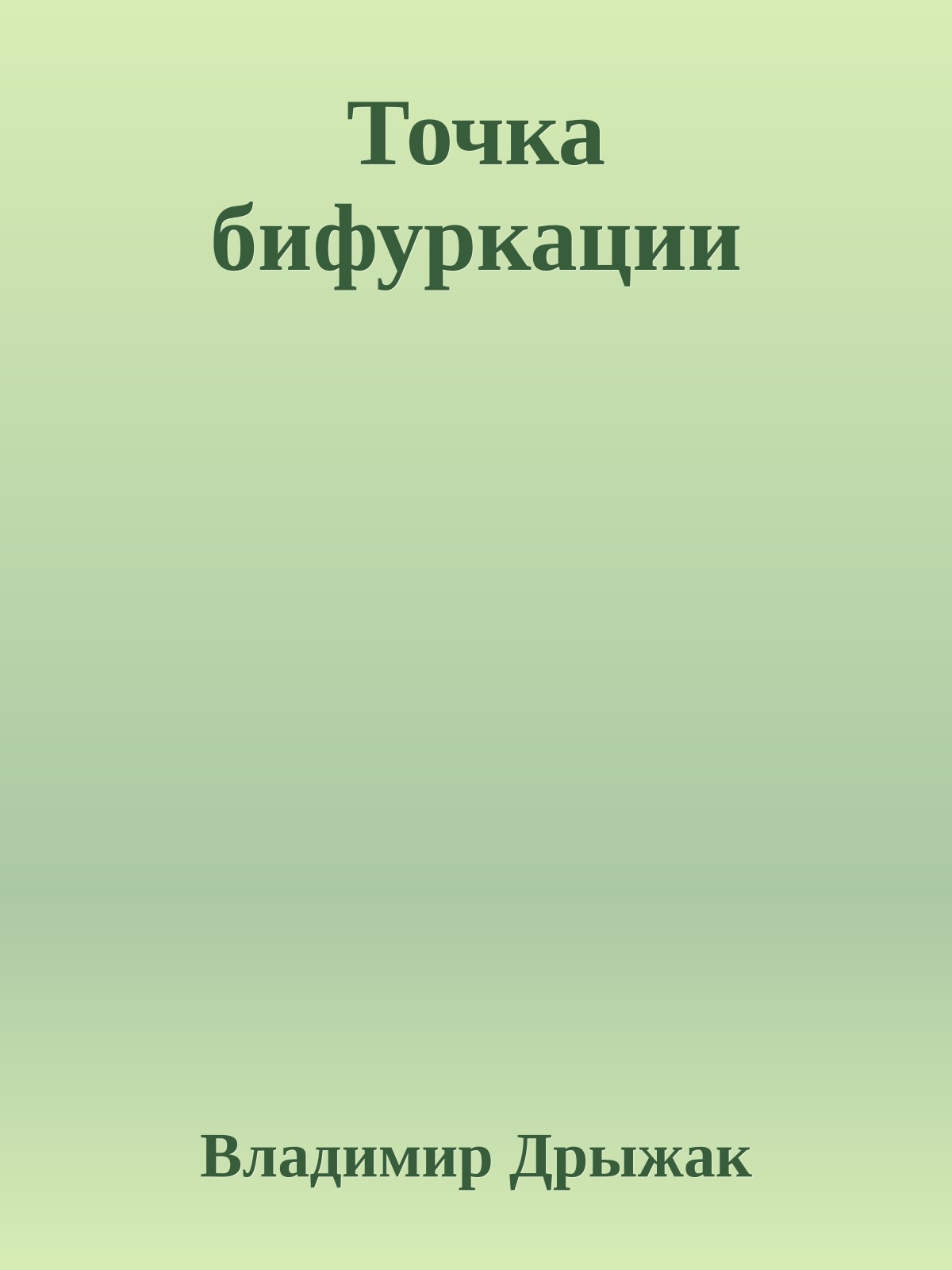 Точка бифуркации