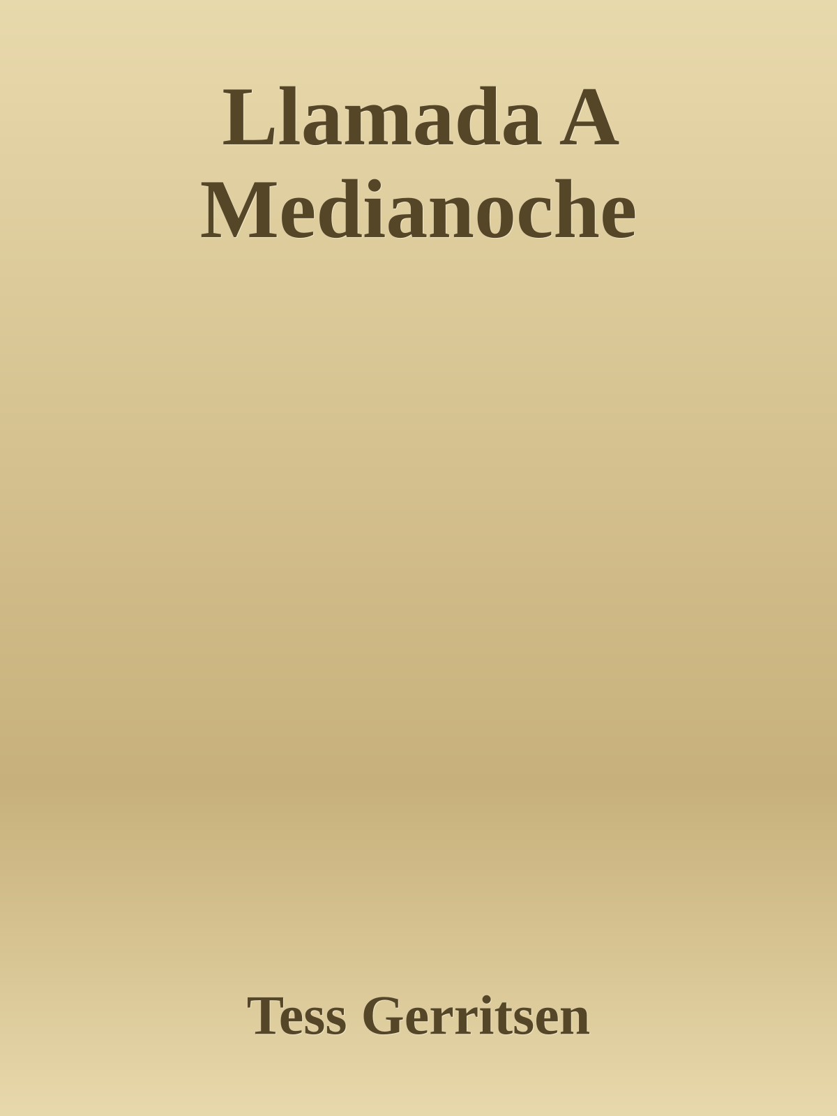 Llamada A Medianoche