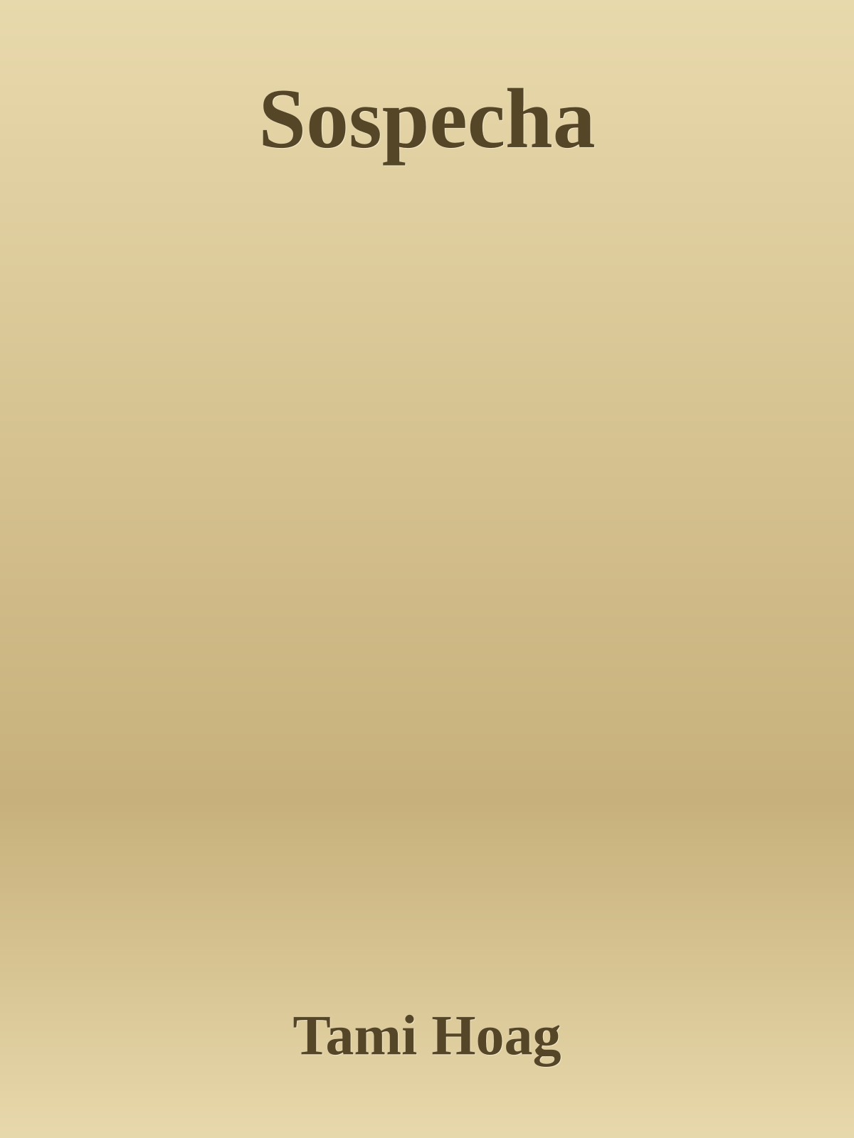 Sospecha