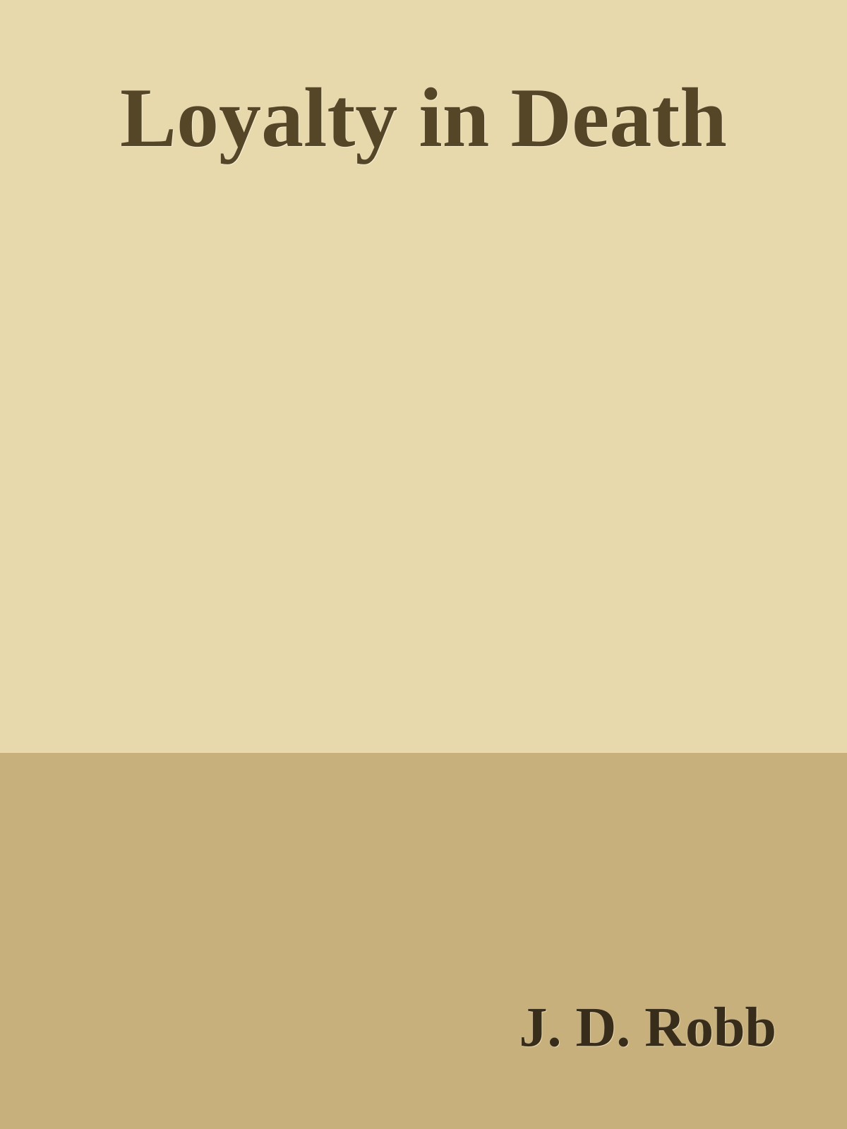 Loyalty in Death
