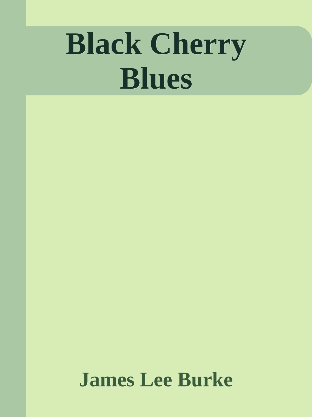 Black Cherry Blues