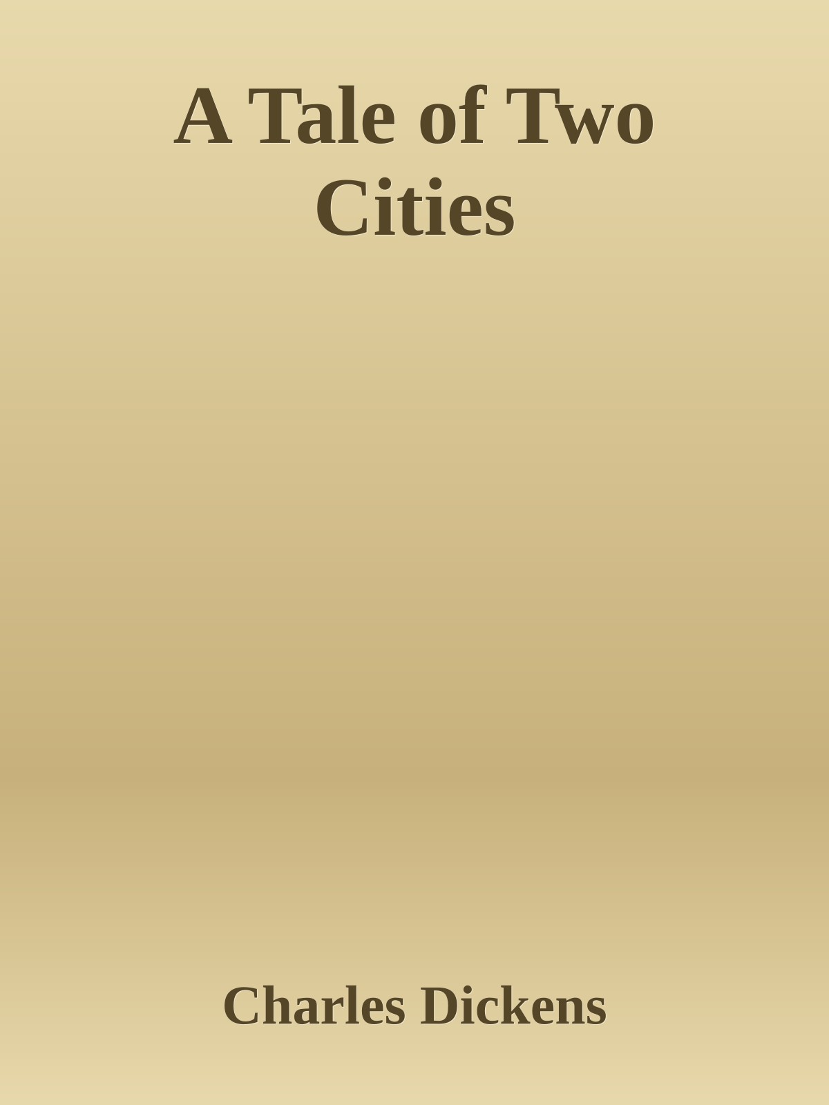 A Tale of Two Cities